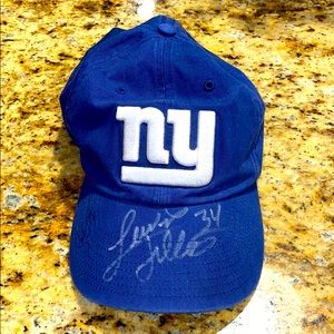 Signed Rodney Hampton New York Giants Hat